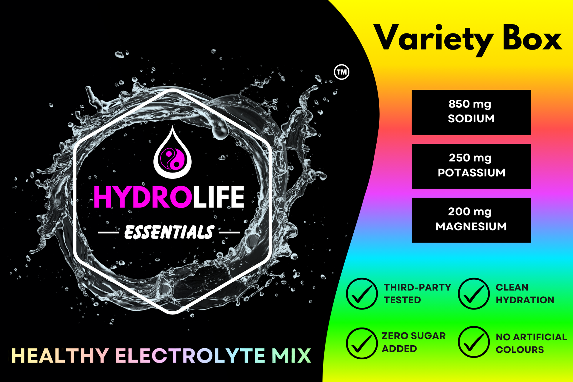 Variety Box – Build Your Own 30 Sachet Bundle! – Hydrolife